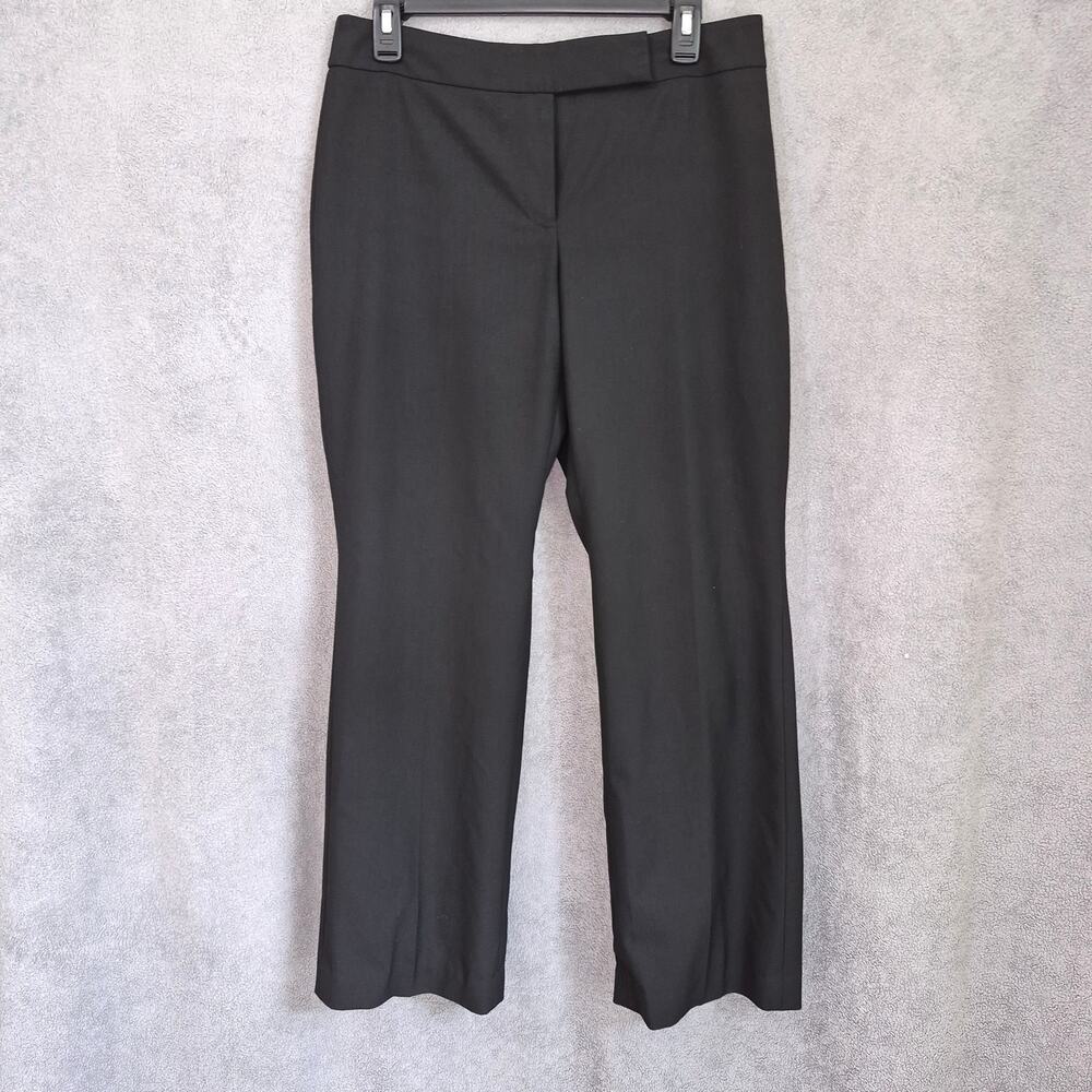 Ann Taylor LOFT Black Trousers Dress Pants Petite 6P